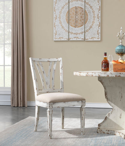 Olivia - Dining Chair (Set of 2) - Aged Cream