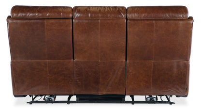 Harlan - Zero Gravity Power Sofa With Power Headrest - Dark Brown