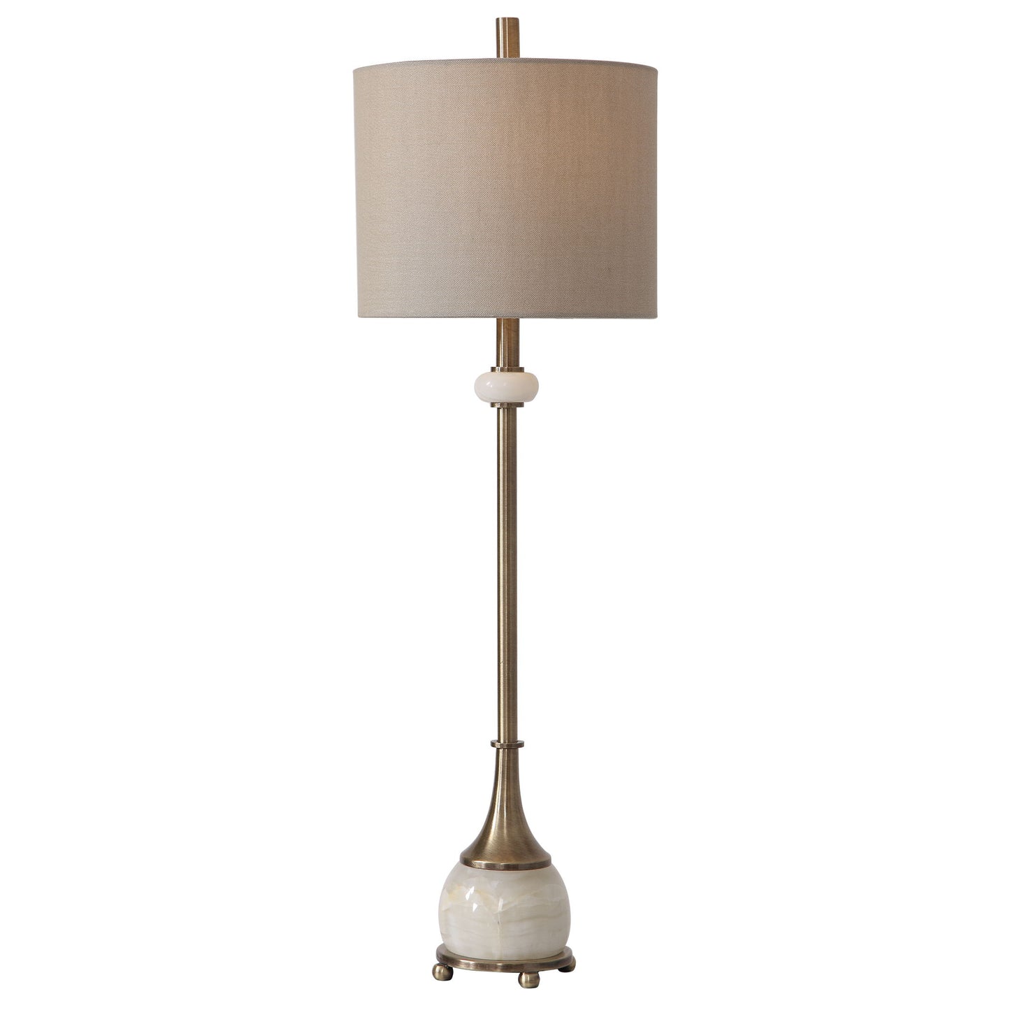 Natania - Plated Buffet Lamp - Brass