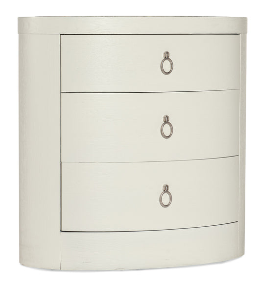 Serenity - Wavecrest Oval Nightstand