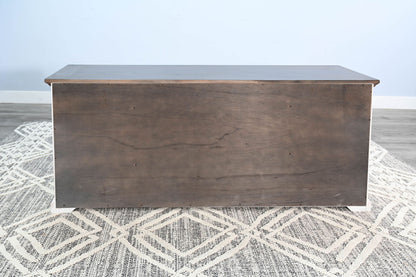 Carriage House - Credenza - Cottage White / Europen Dark
