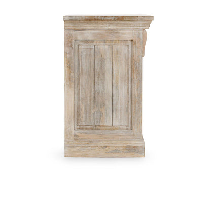 Adelaide - 3 Drawer Nightstand - Natural White Wash