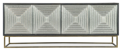 Commerce And Market - Dimensions Credenza - Dark Gray