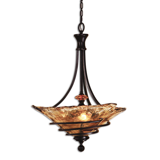 Vitalia - 3 Light Pendant - Oil Rubbed Bronze