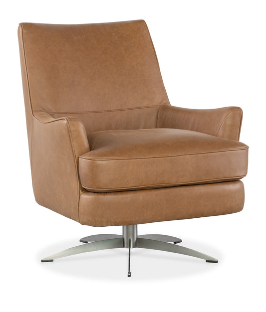 CC - Sheridan Swivel Chair - Light Brown