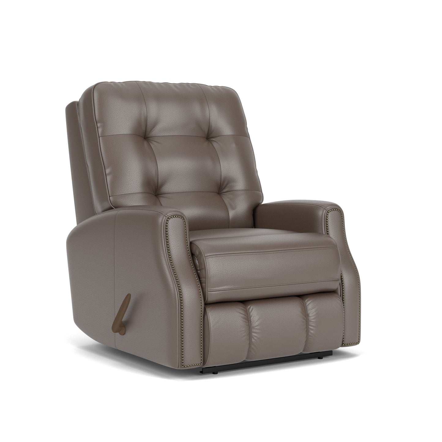 Devon - Recliner - Leather - Nailhead Trim