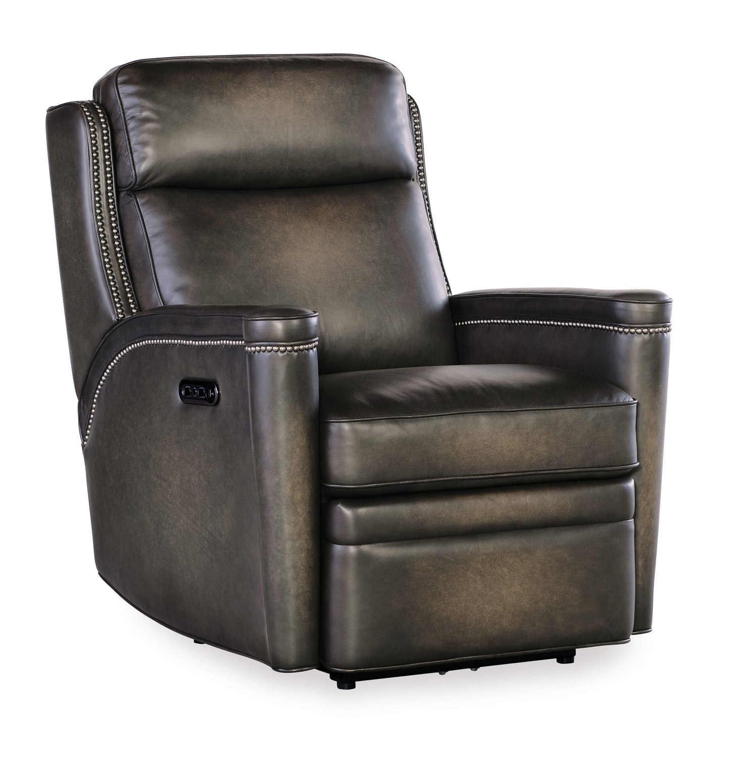 SS - Hamilton Power Recliner With Power Headrest