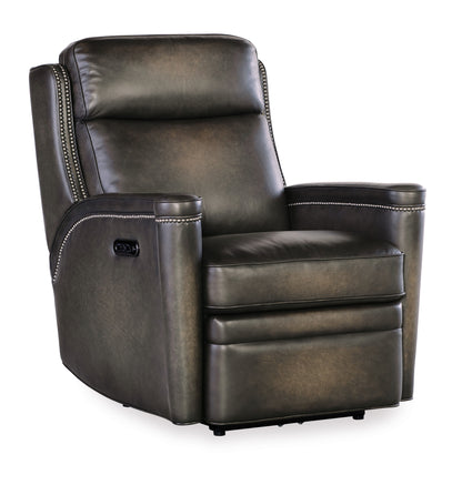SS - Hamilton Power Recliner With Power Headrest