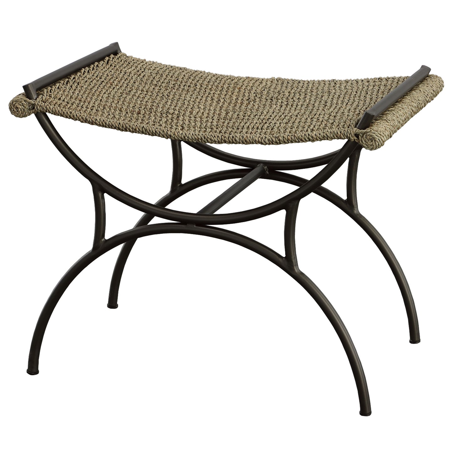 Playa - Seagrass Small Bench - Black