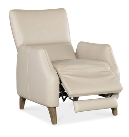 RC - Rumero Press Back Recliner - White