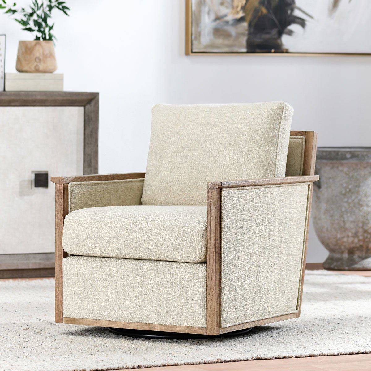 Norman - Swivel Accent Chair
