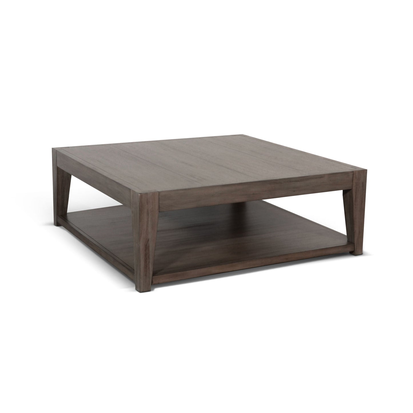 Doe Valley - Mahogany Wood Coffee Table With Casters