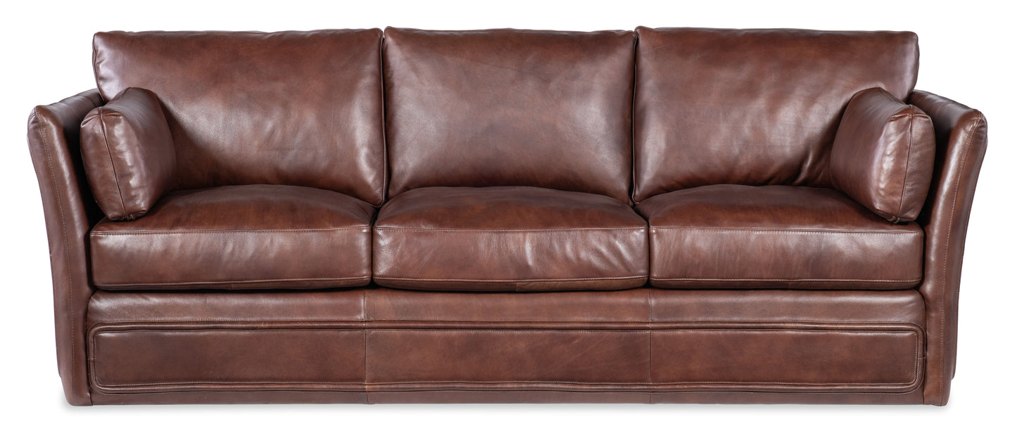 SS - Woodstock 3-Seat Sofa - Brown