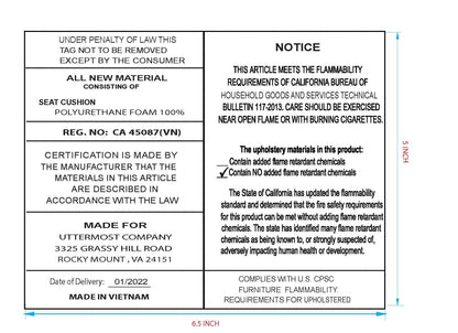 Charmed - Sheepskin Small Bench - White