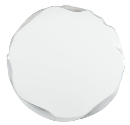 Melange - Alabaster End Table - White