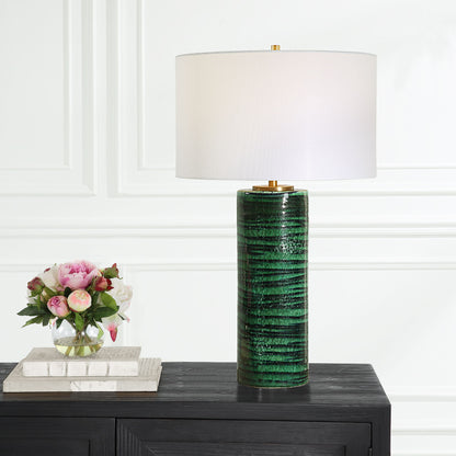 Galeno - Emerald Table Lamp - Green