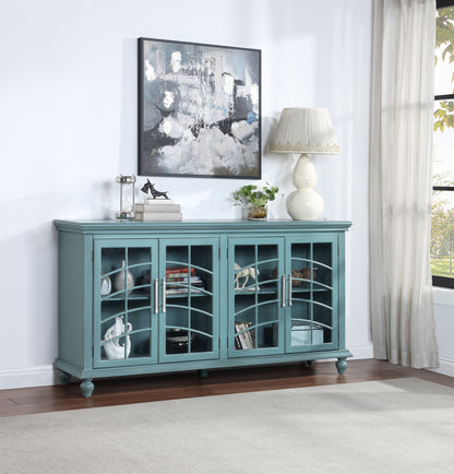 Tahoe - Four Door Credenza - Blue