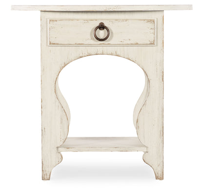 Americana - One-Drawer Oval Nightstand