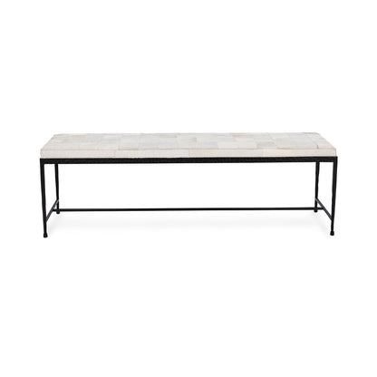 Achen - Hide 60" Bench