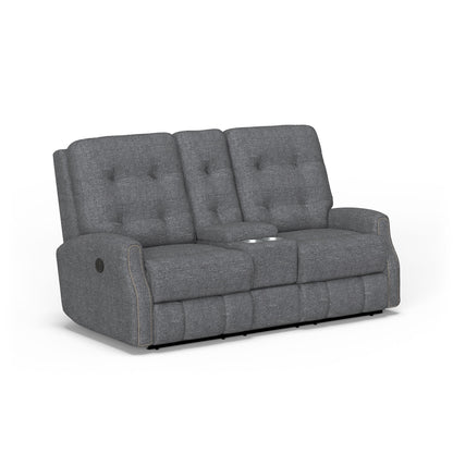 Devon - Reclining Loveseat, Nailhead Trim