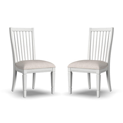 Melody - Upholstered Dining Chair (Set of 2) - White