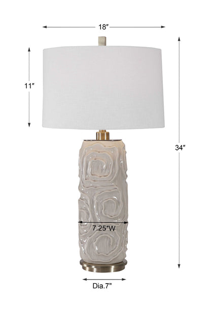 Zade - Table Lamp - Warm Gray