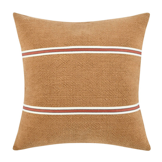 Pryce - TL Pillow - Chestnut Brown / Terracotta