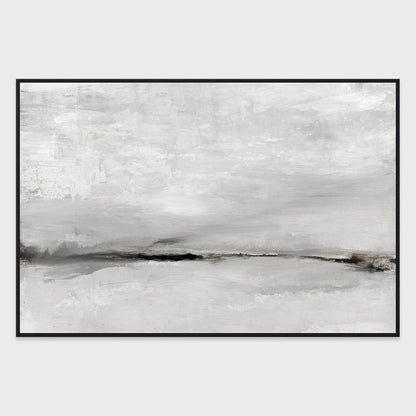 Hush - 60" x 40" Painting Art by Buddy Whitlock - Pearl Silver