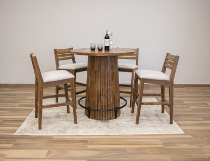 Tiza - 30" Barstool - Peanut Brown