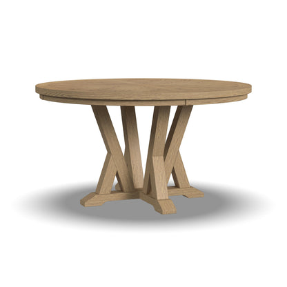 Lattice - Round Dining Table - Light Brown