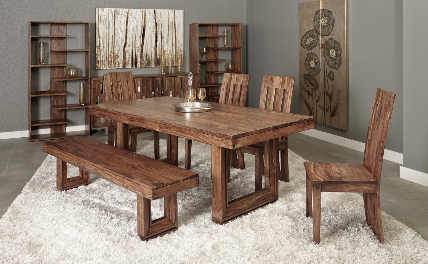 Brownstone - Solid Wood Table