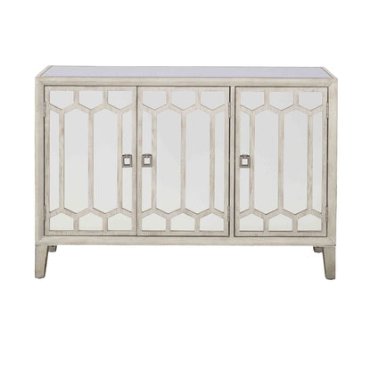 Windsor - Three Door Credenza - Burnished White