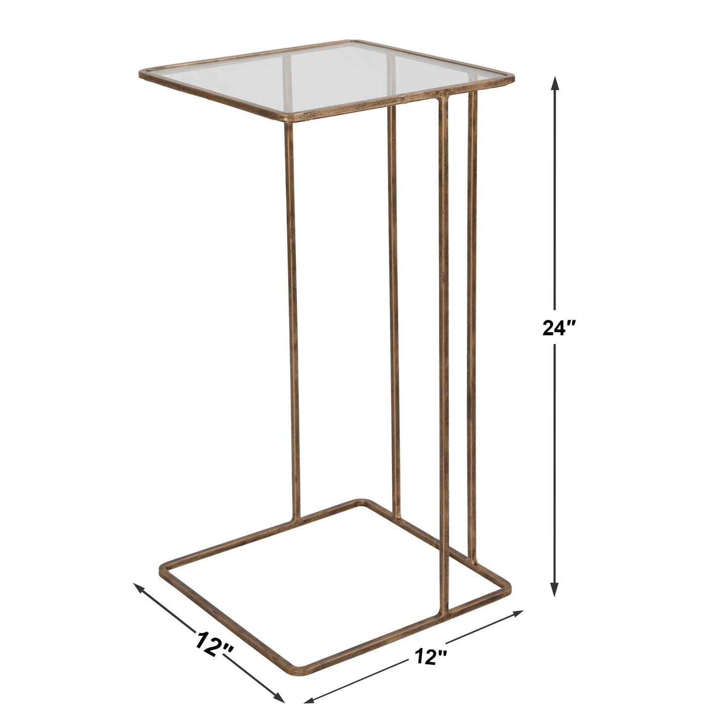 Cadmus - Accent Table - Gold