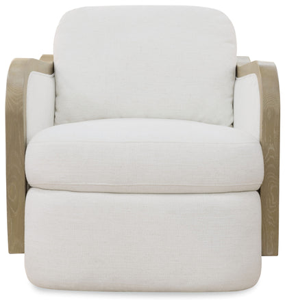 CC - Wilma Swivel Chair - White