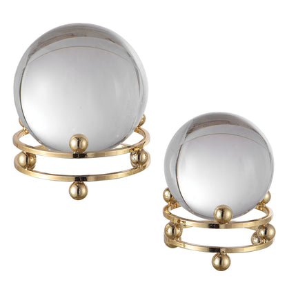 Alega - Spheres (Set of 2) - Gold