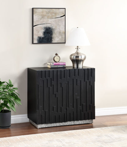 Andorra - Two Door Cabinet - Black