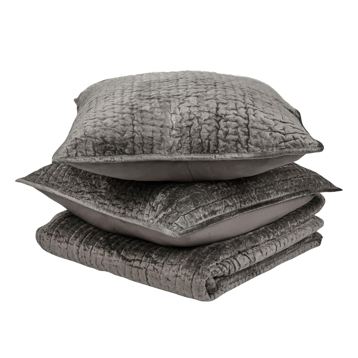 Bari - Velvet Quilt Set