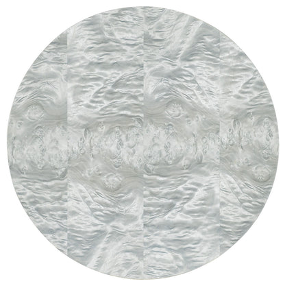 Melange - Emile Accent Table - Pearl Silver