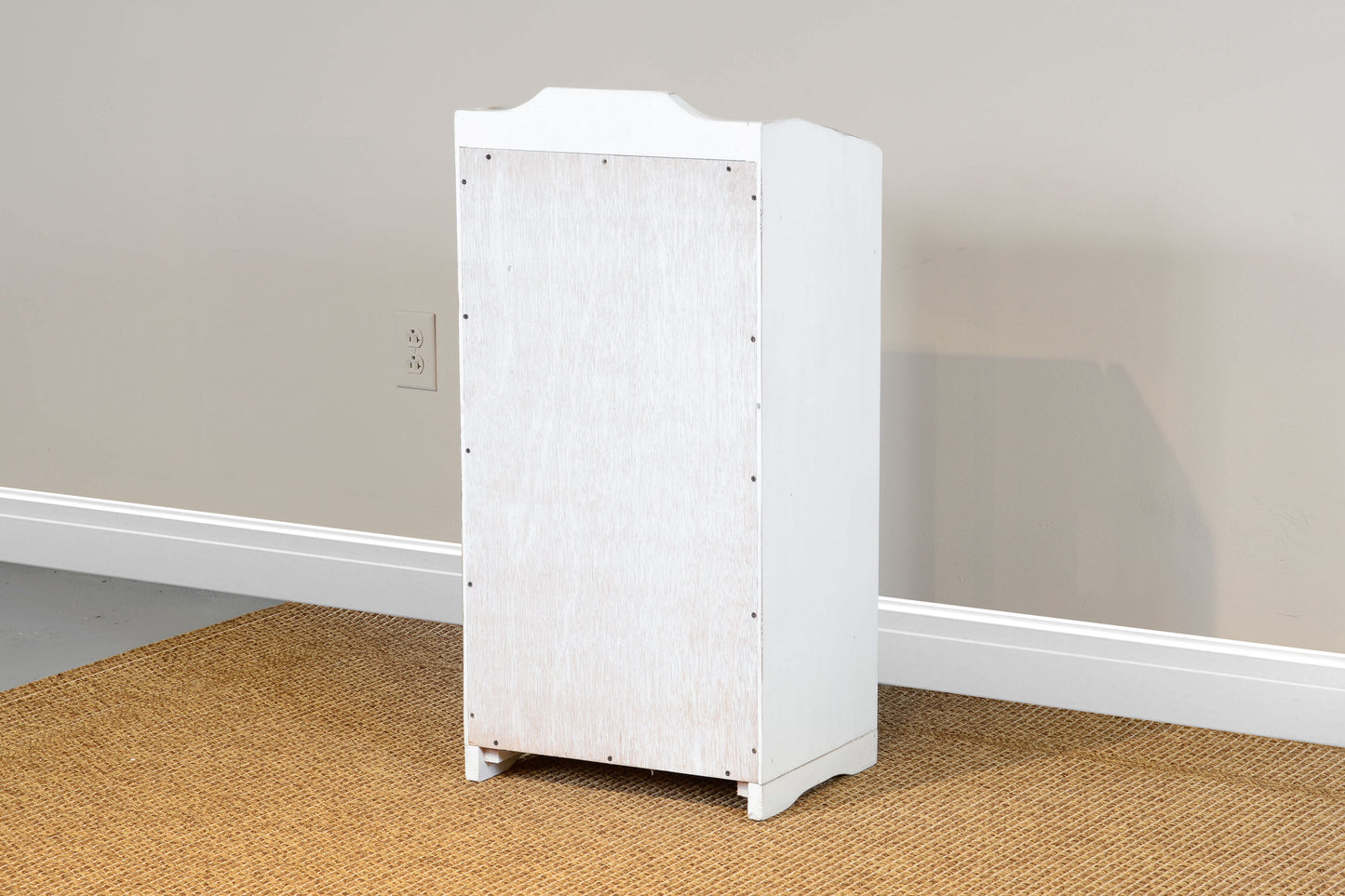 Carriage House - Trash Box - White / Black