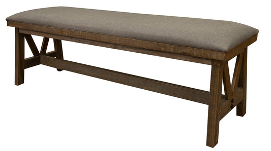 Loft - Bench - Two Tone Gray / Brown