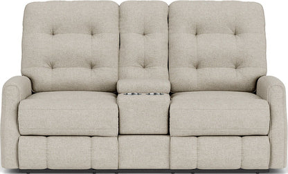 Devon - Loveseat With Console