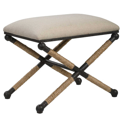 Firth - Small Bench - White