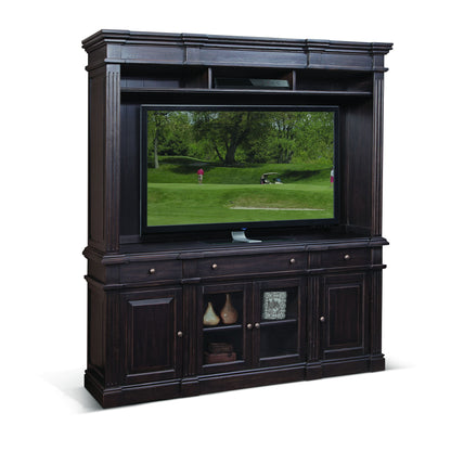 Media Wall - Black Walnut