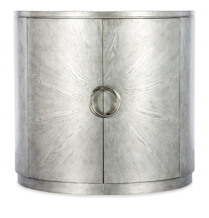 Melange - Deserie Demilune Chest - Pearl Silver