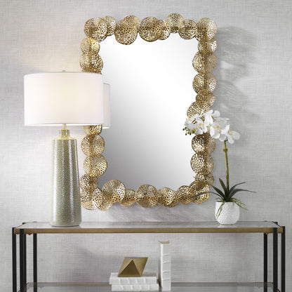 Ripley - Lotus Mirror - Gold