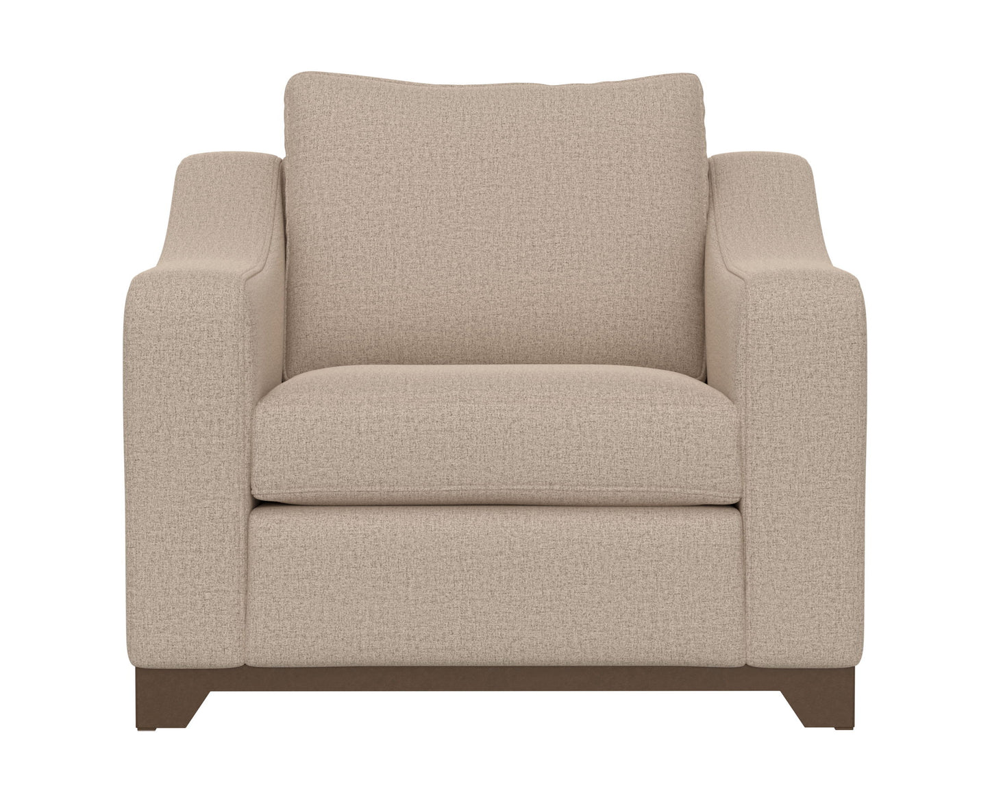 Natural Parota - Armchair - Capuccino Brown