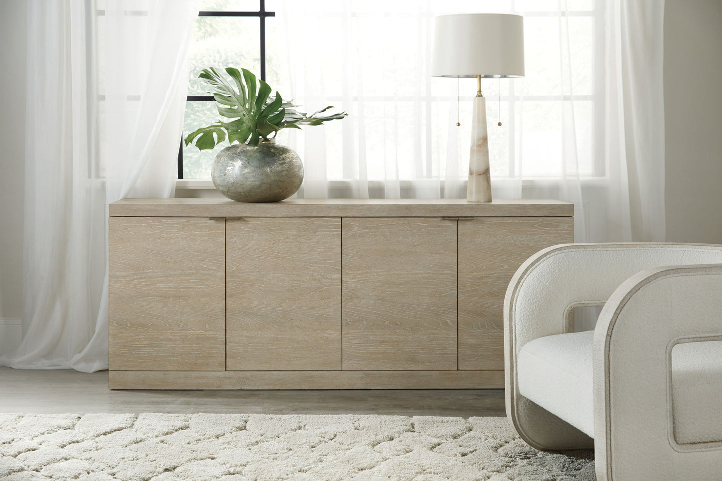 Cascade - Credenza / TV Stand - Light Brown