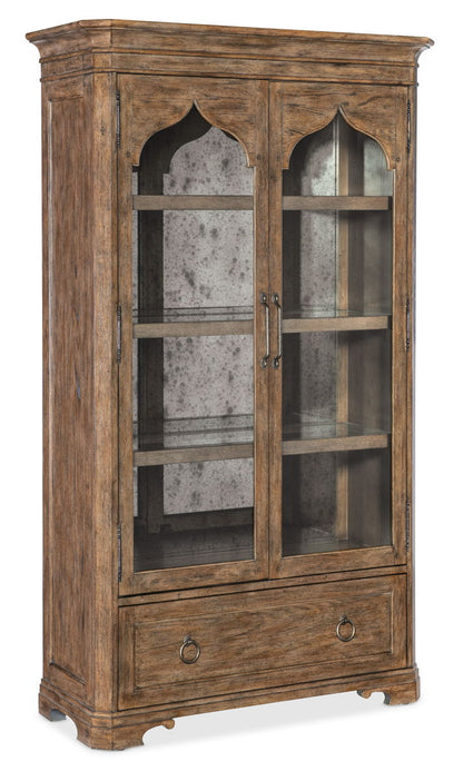 Americana - Display Cabinet - Light Brown