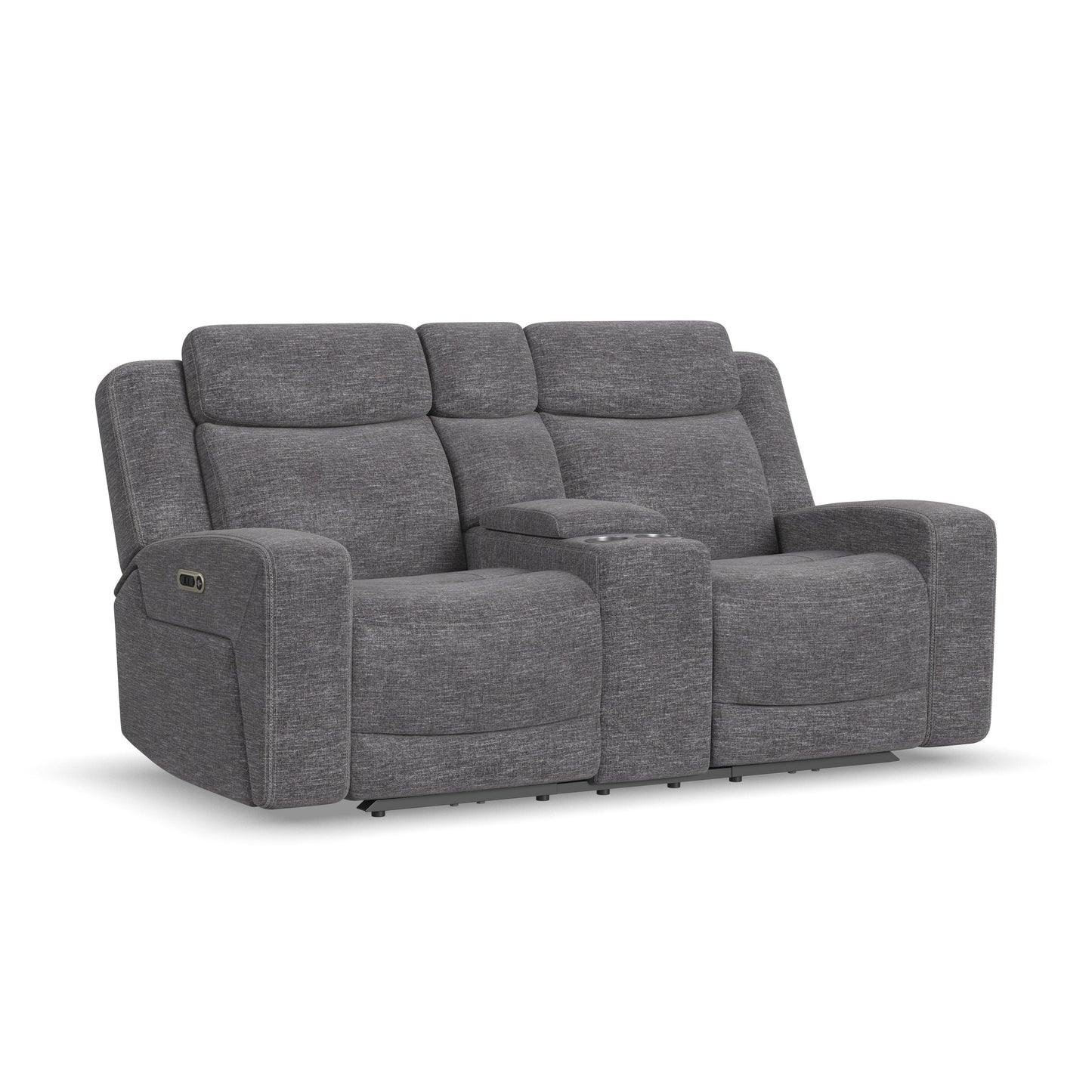 Ridge - Power Reclining Loveseat With Console And Power Headrests