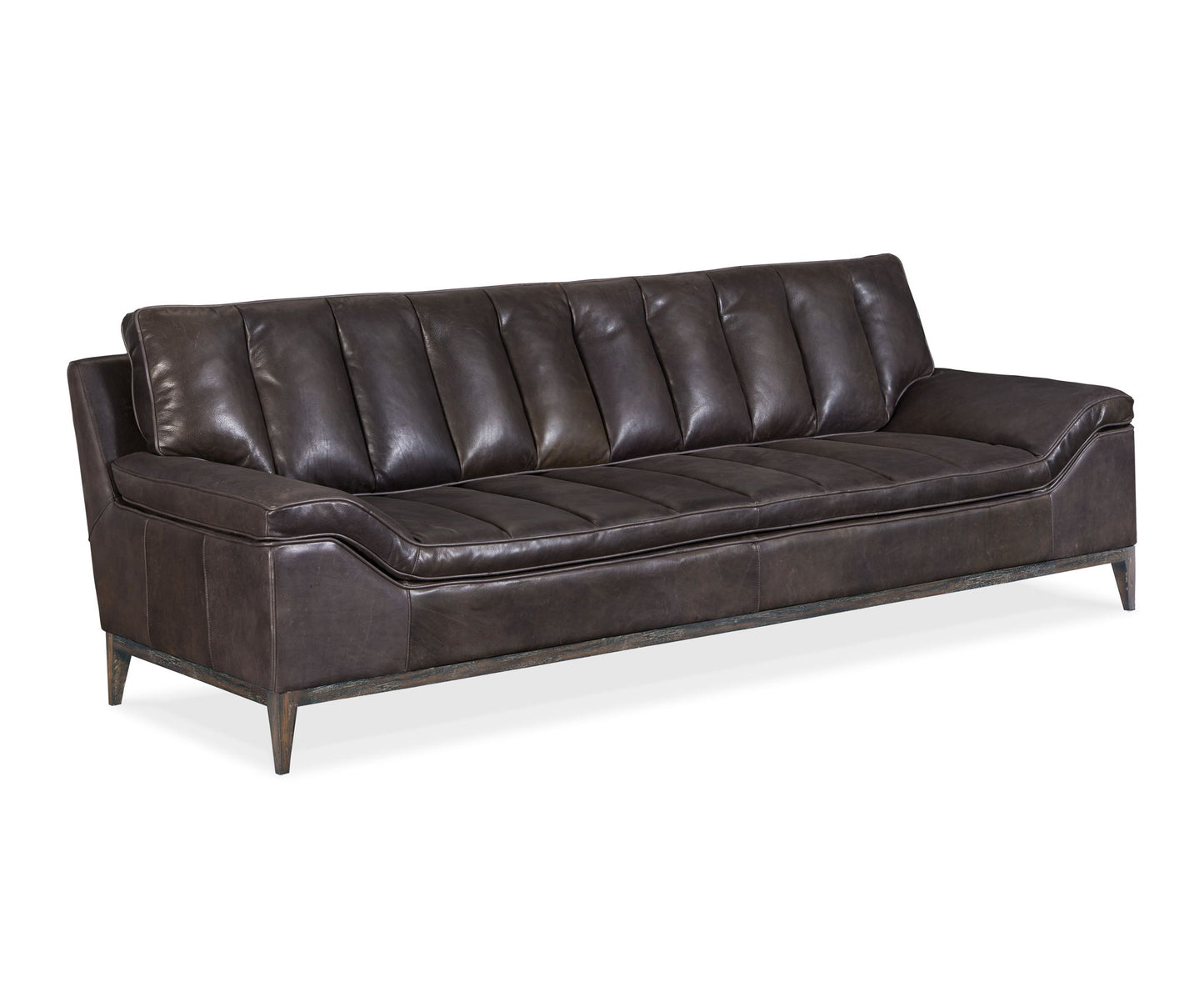 SS - Kandor Leather Stationary Sofa